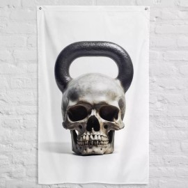 Warpathic Skull Kettlebell V1 - Home Gym Decor for Women