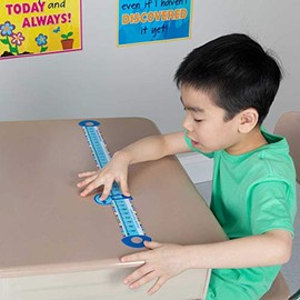 Really Good Stuff Slide and Learn Positive and Negative Integers Number Lines