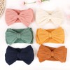 CAVETEE 6 PCS Bow Headband for Baby Girls, Cute Toddler