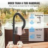 VEVOR Hot Tub Handrail, 360 Rotatable Spa Side Handrail with