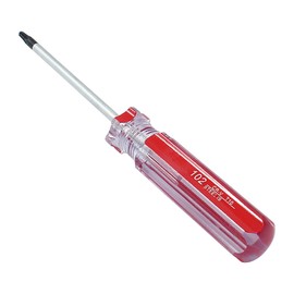 Unlorspy T10 Magnetic Torx Screwdriver,Magnetic Star Screw Driver with Magnetic Tip and Clear Red Plastic Handle for Computer Repairing and Home Appliances