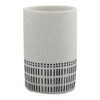 Spirella Vaso para CEPILLOS DE DIENTES Yuma Y Arena, White