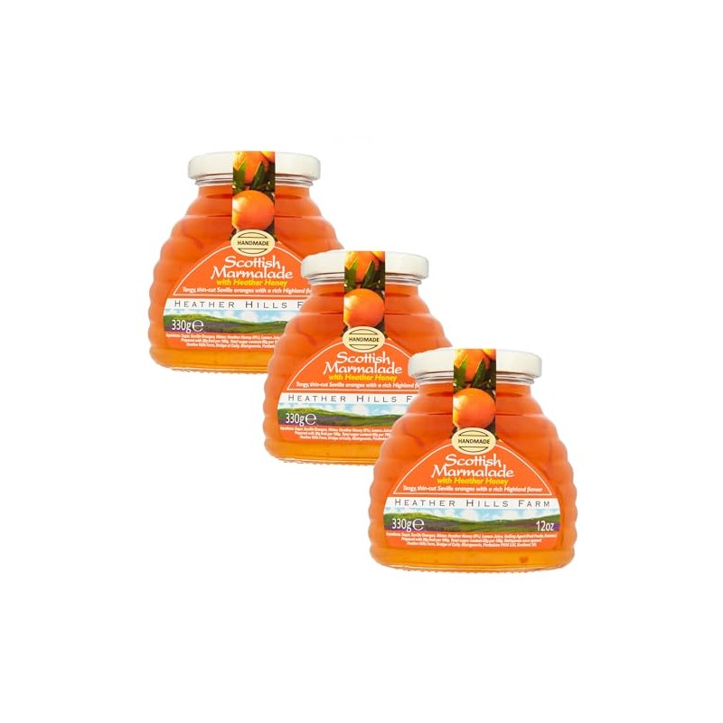 Heather Hills Farm Scottish Marmalade Jam with Heather Honey |