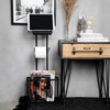 X-cosrack Freestanding Toilet Paper Holder Toilet Tissue Rack Scroll Stand