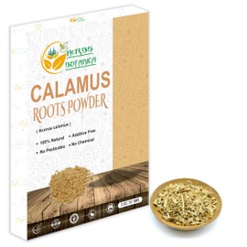 Herbs Botanica Calamus Powder 100% Pure & Organic Acorus Calamus Root Powder for Herbal Tea, Wellness & DIY Use Finely Ground, Non-GMO & Additive Free 2 oz Pack