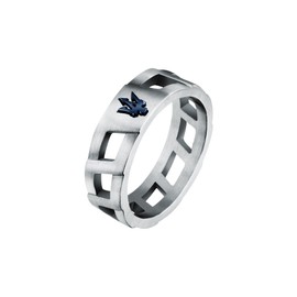 Iconic Collection JM334AVD50 Steel Ring IP Blue, Steel