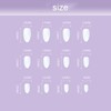 French Leopard Print Pointed Toe Ultra Long Ballerina False Nails,