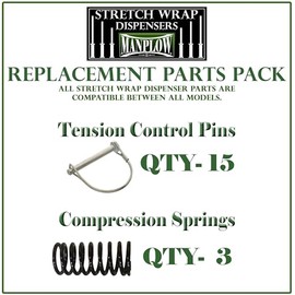 MANPLOW Stretch Wrap Dispenser Replacement Parts Pack