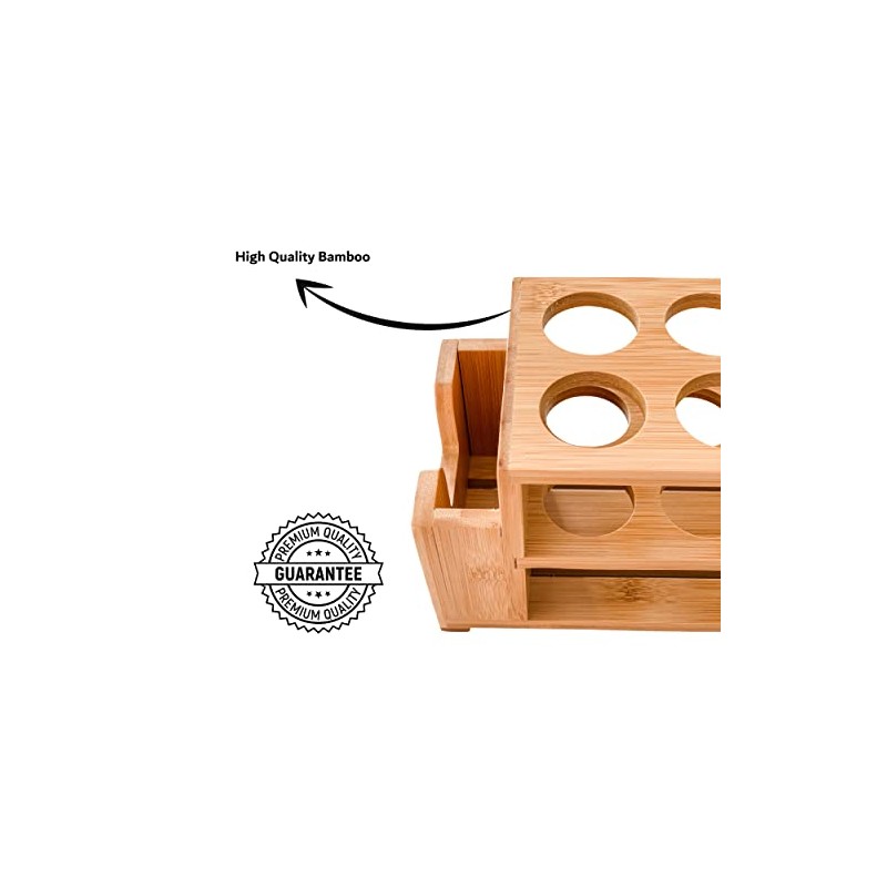 Kozy Bath Toothbrush and Toothpaste Holder Stand for Bathroom Vanity