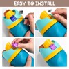 Sankoly 4pcs Replacement Button Compatible with Owala FreeSip 19/24/32/40oz,Water Bottle