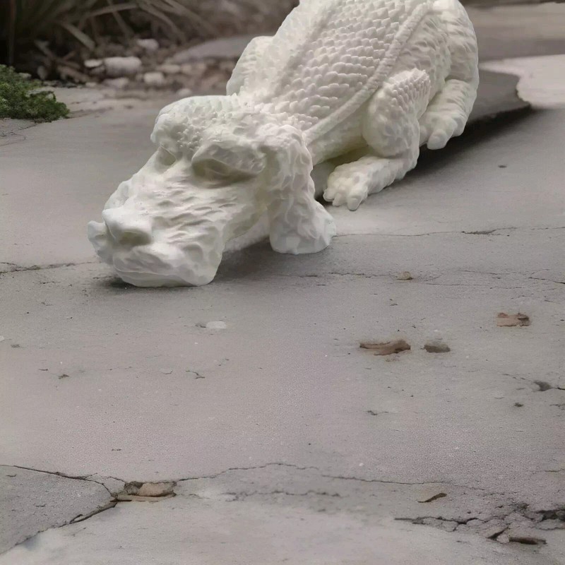 3D Printed Fdm Model of Falkor by Hex3d