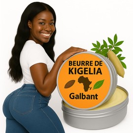 Burro di Kigelia per Ingrandimento del Fessiere-Anca-Volume Seno-Ingrandimento del Pene-Aumenta la Virilità-Efficace-Effetto BBL-100G-I Love My Popotin