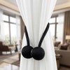 YERGOFE Magnetic Curtain Tiebacks 10 Pack, Strong Magnet Curtain Tie