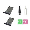 2 PCS for Galaxy S22 Ultra Single SIM Card Tray
