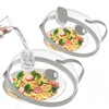 Microwave Splatter Cover with Water Steamer for Food - 10