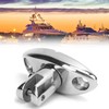 Stainless Steel Deck Hinge Heavy Duty 360‑Degree Rotatable Quick Release