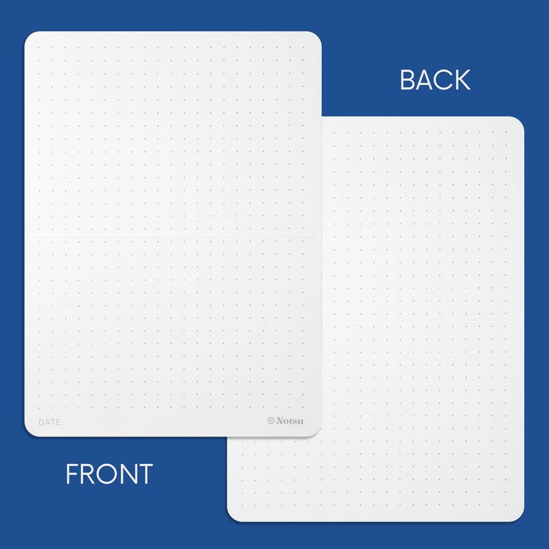 Notsu Dot Grid Index Cards 5x7 inch, 40 ct |