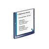 Durable 149x148.5mm Click Door and Wall Sign - Dark Blue