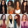 3 Packs 28 Inch Brazilian Braids Deep Wave Crochet Hair