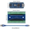 ALMOCN 1 Set Nano V3.0 ATmega328P Module USB-C Microcontroller Pre-soldered