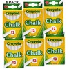 Crayola White Chalk 12 Ea (Pack of 7)