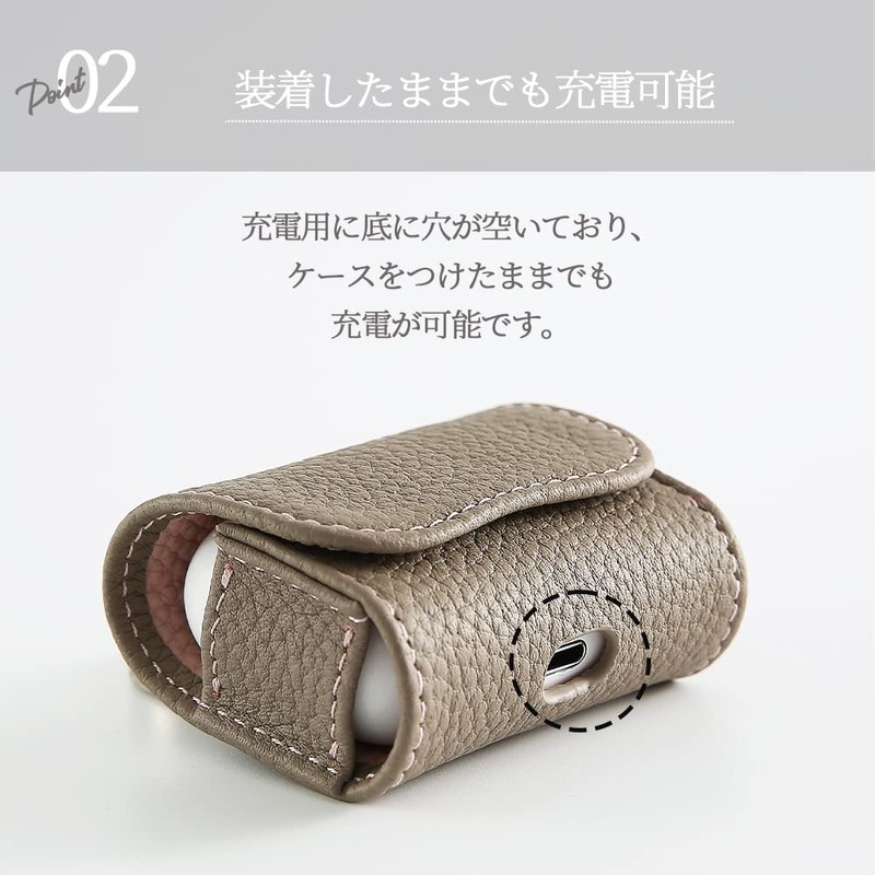 HanaRo AirPodsPro (2nd Generation/USB-C)/ AirPodsPro / Airpods 3 Airpods Case,