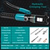 10-Ton Hydraulic Crimping Tool with 9 Dies - Battery Cable