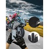 GES Motorcycle Gloves for Men Full Finger Touchscreen Protective Anti-Slip