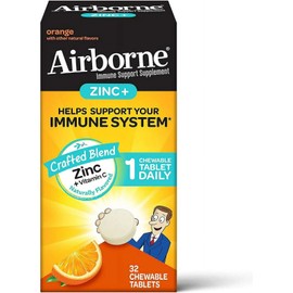Airborne Chews Zinc Plus 32 ct