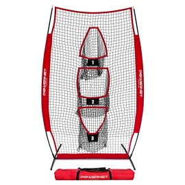 PowerNet 4x8 Football Receiver QB Passing Net