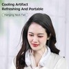 Fan 3 Gear Portable Leafless Hanging Neck 2600mAh Large Capacity