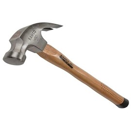Bahco 42720 Claw Hammer Hickory Handle 20OZ, Silver/Brown