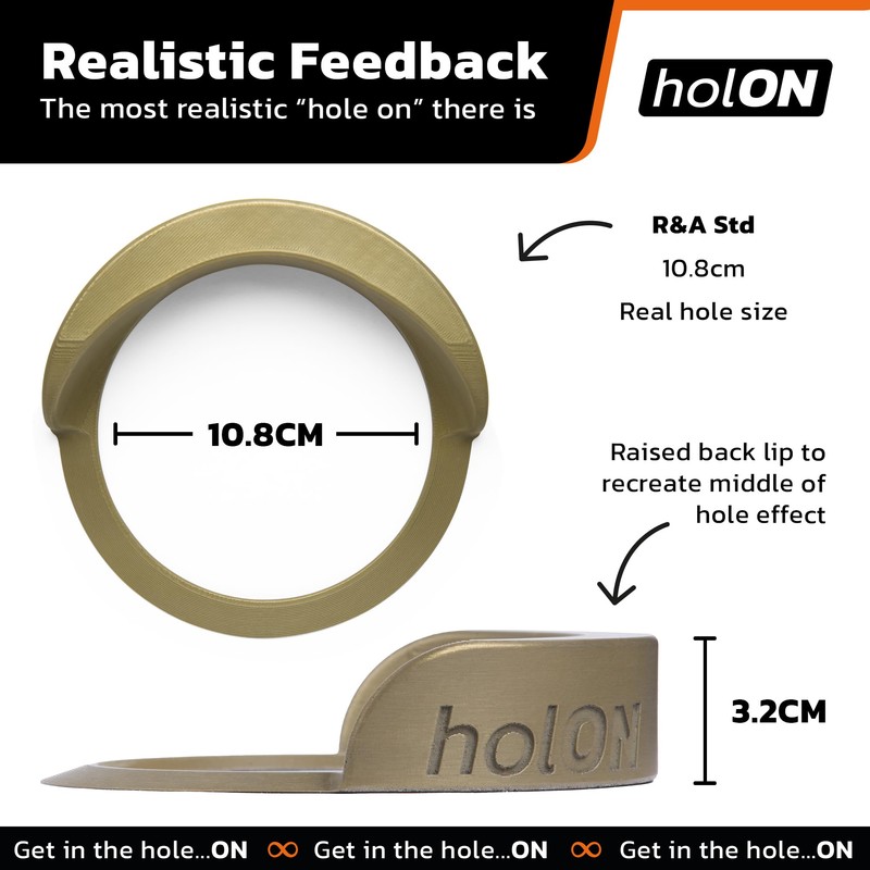 Holon Indoor Putting Hole “on” REALISTIC Indoor Golf Hole Putting