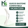 Lid Handle Front Plastic White Compatible with Vorwerk Kobold VK200
