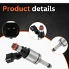AUTO OCCASION Fuel Injector Set of 6 Compatible with Ford