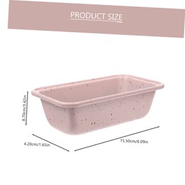 Mikinona Non Stick Toast Mold Carbon Steel Baking Pan for Home Baking for Whole Bread French Toast More Safe Edges Kitchen Essential