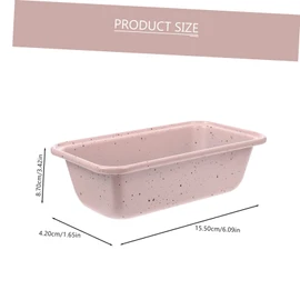 Mikinona Non Stick Toast Mold Carbon Steel Baking Pan for Home Baking for Whole Bread French Toast More Safe Edges Kitchen Essential