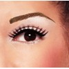 Beauti-Full Brows|Easy Application|Waterproof|8 Pairs|Temporary Tattoo Eyebrows: Neffi (Light Brown)