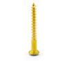 Hippo Hardware No.8 X 1" (4mm X 25mm) Solid Brass
