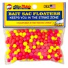 Atlas Mike's Assorted Bait Sac Floaters, Red/Yellow/Pink/Orange