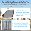 Eysbiy Magnetic Van Bug Screen Nets for Transit, Sprinter, RAM