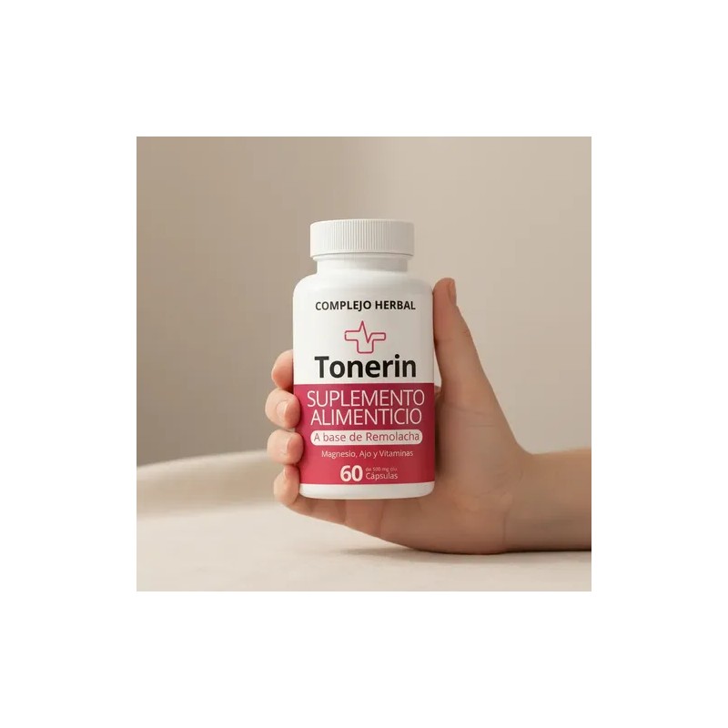 Tonerin 3 Frascos 180 Cápsulas Nueva Presentación