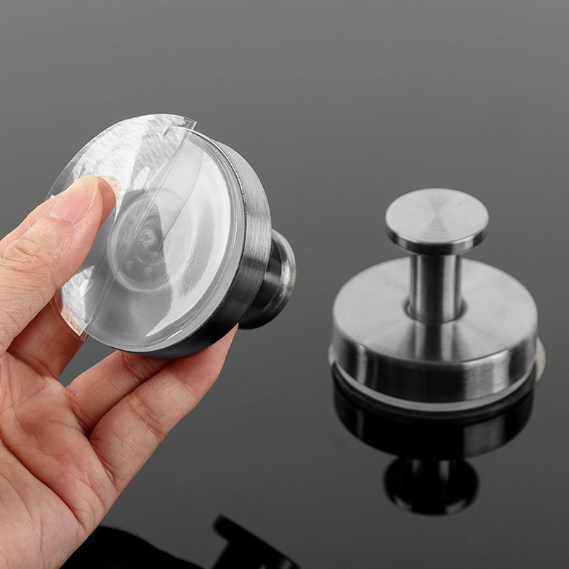 Xikangshun Suction Hooks for Bathroom, 304 Stainless Steel Waterproof Vacuum