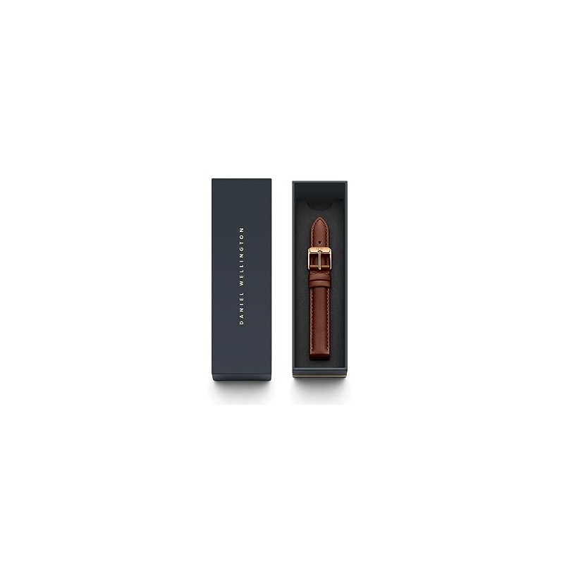 Daniel Wellington Women's Watch Straps One Size, Brown, Rose Gold