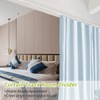 KOLAKO Ceiling Curtain Track, (3Ft-9Ft) Aluminum Curtain Track Wall Mount