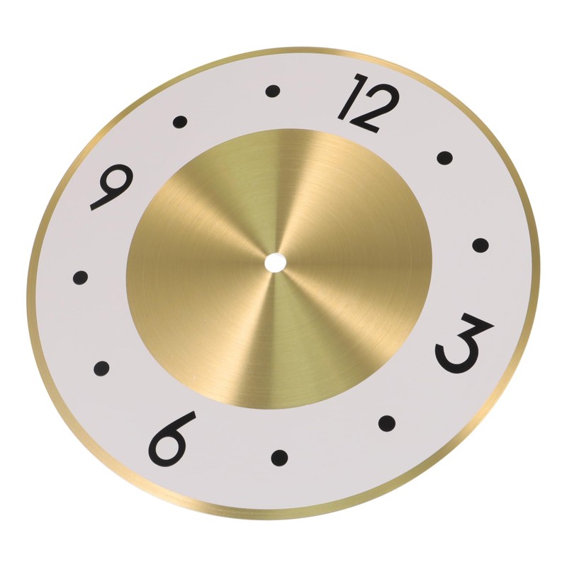 TEHAUX DIY Clock Dial Replacement Sturdy Plastic Numeral Clock Part