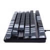 Gaming Keyboard USB 87 Keys RGB Backlit Floating Keycaps Contrast