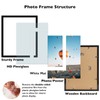 JCJMY 20x24 Picture Frame with 16x20 Mat Set of 2,