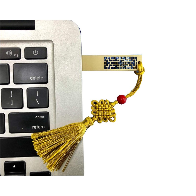 32GB Flash Drives Memory Stick Thumb Drives, Chinoiserie with Window