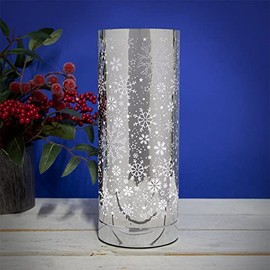 The Leonardo Collection Snowflakes LED Aroma Lamp
